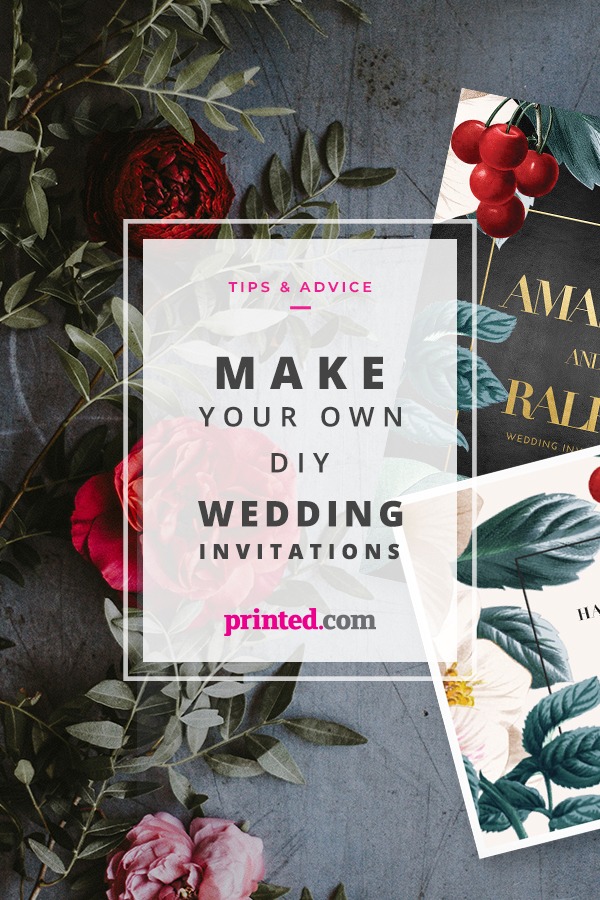 How To Design Your Own Wedding Invites Printed