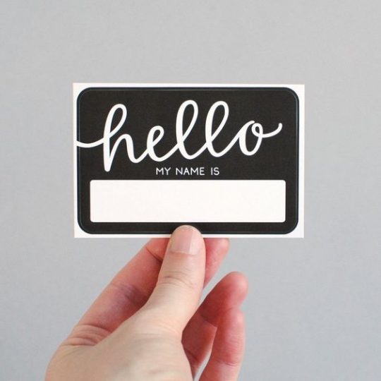 Top tips for creating beautiful Name Tags | Printed.com Blog