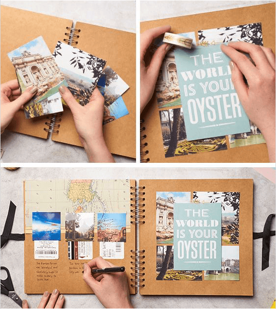 For Beginners: How to Make A Scrapbook